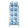 VEVOR 5 Tiers Water Jug Holder, 5 Gallon Water Bottle Holder, Double Row Water Bottle Rack for 10 Bottles, Heavy Duty Water Jug Rack for Kitchen