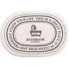 French Style Retro Floor Mat Non Slip Soft Area Rug For Bathroom Bedroom Living Room Home Decor