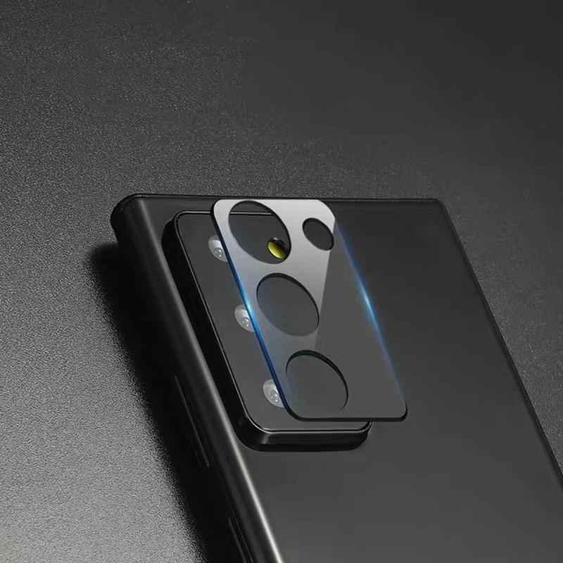 Алюминиевая защитная пленка для экрана объектива для Samsung S20 FE, задняя крышка камеры для Galaxy Z Fold 2 5G, металлический защитный лист для объектива камеры