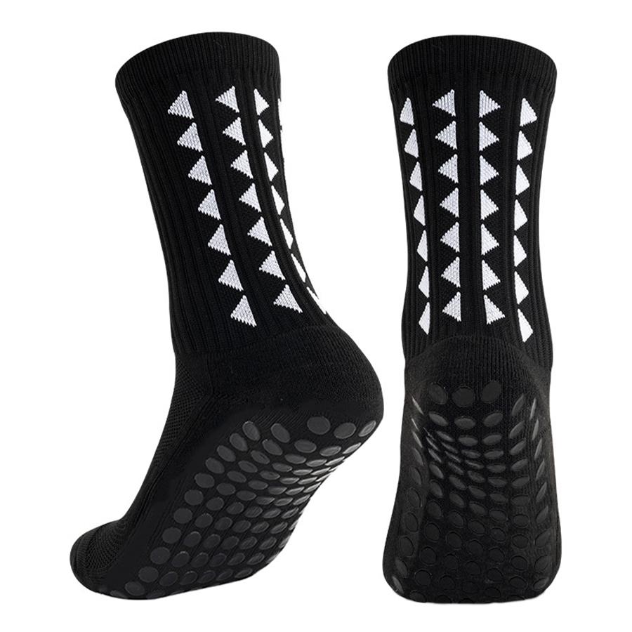 6Pairs Men Women Football Grip Socks Towel Bottom Sport Socks Rugby Soccer Cycling Running Exercise Athletic Socks