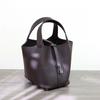 Продвинутая сенсорная сумка-ведро из кожи для овощей TC Leather Fashionable Casual Handbag For Women