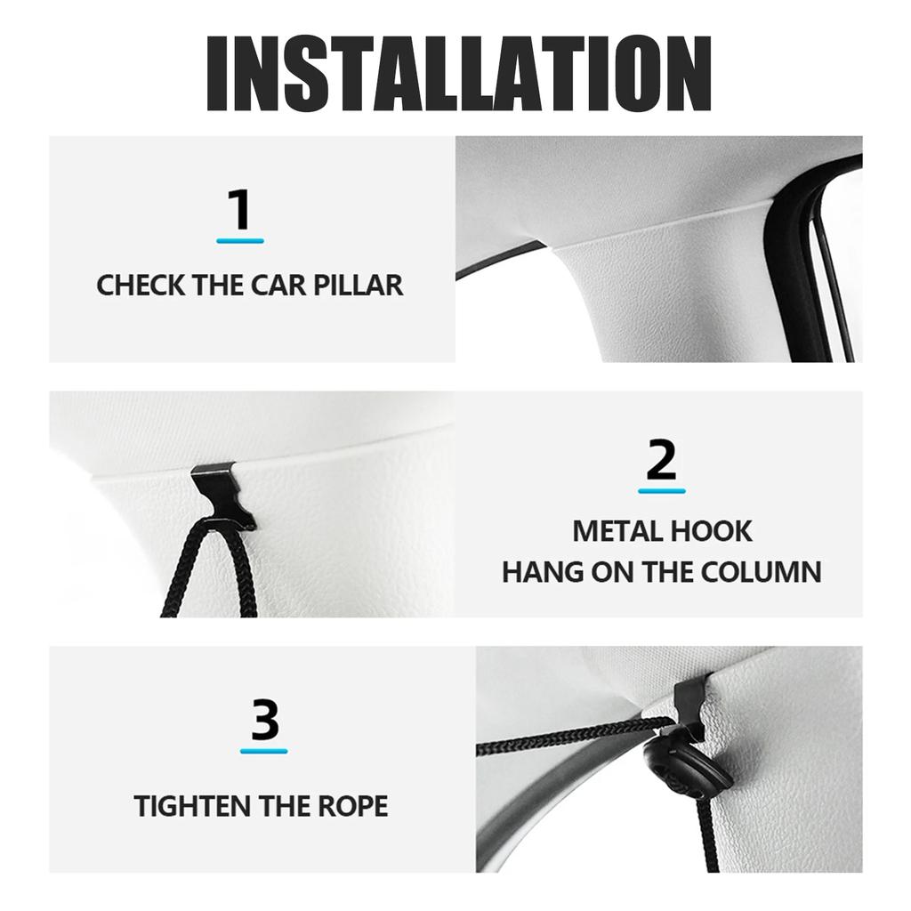 Автомобильные шторки для конфиденциальности Универсальная шторка-разделитель между задним сиденьем Автомобильные солнцезащитные шторки для затемнения Чехлы на боковые окна