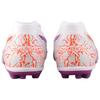 Asics Серия Ds Light Удобная посадка Ag (Резиновые короткие шипы) Футбольные бутсы из кожи кенгуру Мужские футбольные бутсы Бело-фиолетовые 1103A032104