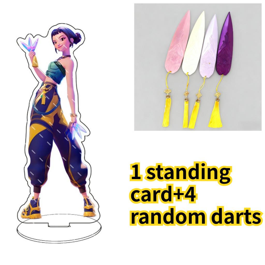 Anime KPop Demon Hunters Figure, Acrylic Stand, Rumi Mira Zoey Model,  Birthday Table Decoration, Christmas Gift for Fans