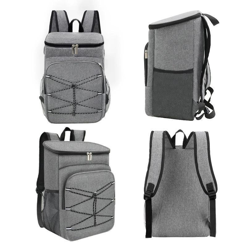 Insulated Backpack - Oxford Cloth Insulated Bag Large Capacity Outdoor Picnic Insulated Backpack Travel Beer Cooler Bag