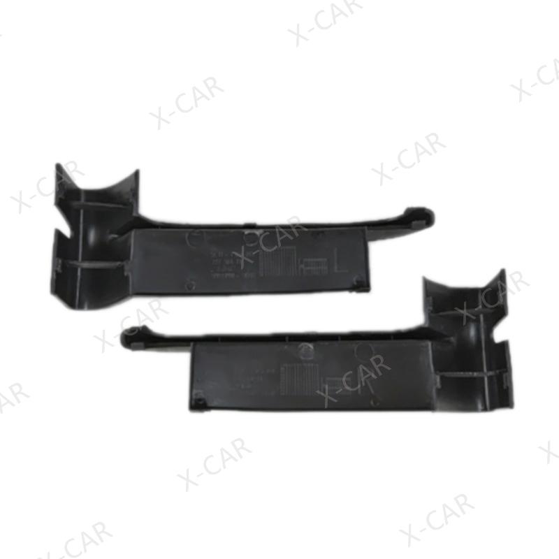 2PCS Front Bumper Lower Grille Cover Trim Decorative Strip For BMW 7 Series E65 E66 735i 735Li 745i 745Li 760i 760Li 2002-2005