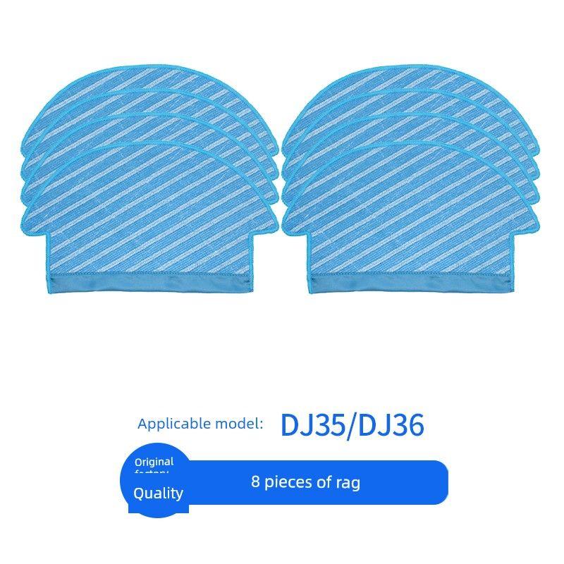 Подходит для аксессуаров робота-пылесоса Ecovacs Dj35 Dj36 Боковая щетка Основная щетка Фильтровальная ткань Держатель Чистящее средство