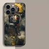 Firefighter Heroes Fireman Phone Case For Apple Iphone 16E 16 17 Pro Max Air 15 Pro 14 Plus 12 13 Mini Cover Cute Fundas