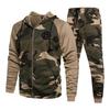 2 Pieces Sets Tracksuit Men Hooded Sweatshirt+pants Pullover Hoodie Sportwear Suit Male Camouflage Joggers Winter Sets Clothes