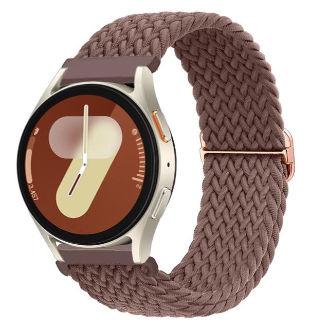 Ремешки Для Samsung Galaxy Watch 4/7/FE/6/5 Pro/6 Classic/Gear s3 20 мм 22 мм Плетеный ремешок-браслет correa Huawei GT 2e 3 4 5 Band