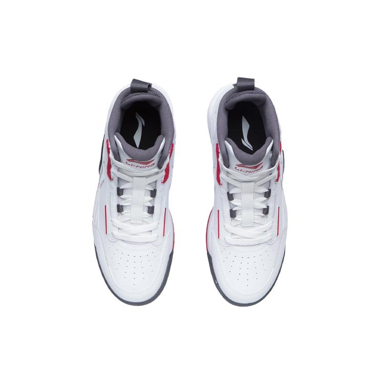Баскетбольные кроссовки Li Ning Мужские Высокие Белый/Черный/Красный AGBR081-1