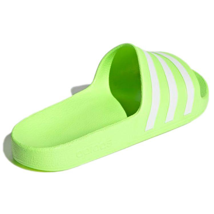 adidas Adilette Aqua Удобные Универсальные EVA Нескользящие Повседневные Шлепанцы Унисекс Шлепанцы Зеленый GZ5236