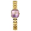BERNY Octagonal Women's Watch New Quartz Wristwatch Stainless Steel Elegant Watch Sapphire Coat Gold Bracelet Gift Women's Watch