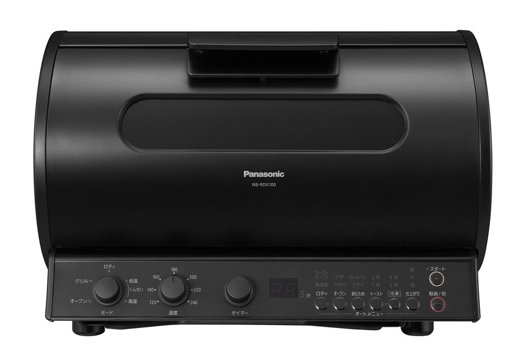 Panasonic Гриль-вертел дымчатый черный и NB-RDX100-K