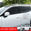 Дефлекторы боковых окон автомобиля Козырьки окон Ветровики Защита от солнца и дождя Навесы Укрытия Для GAC AION V 2025 2026