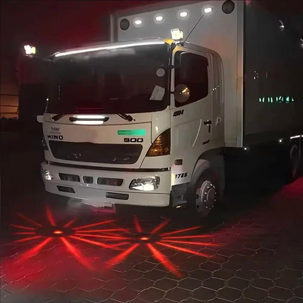 Multi-Color LED Flashing Chassis Tail Light High-Power RGB Underbody Warning Lamp Safety Warning