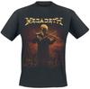 Vintage Megadeth Baby on Clothesline Print T-shirt Men Women Heavy Metal Rock Casual Streetwear Unisex Tee