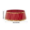 Tree Collar 65cm Artificial Christmas Tree Ring Basket Skirt Home Decor For Indoor Outdoor Living Room Fireplace Porch Patio