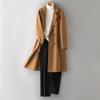 10% Cashmere 90% Wool Cashmere Coat Autumn and Winter New Double-sided Wool Coat Men's Long Woolen Coat