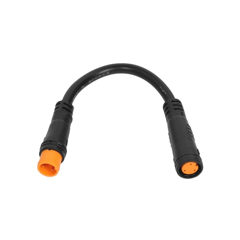 PE 3-pin Extension Cable Waterproof Electric Bicycle Wire Plug  Suitable for Electric Bicycle