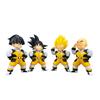 Фигурка Аниме Dragon Ball ПВХ Q-версия Скафандр Гоку Криллин Коллекционная Модель Настольное Украшение Для Фанатов Аниме Модная Игрушка Подарок