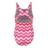 Regatta Girls Katrisse Wavy Lines One Piece Swimsuit