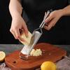 Handheld 304 Stainless Steel Cheese Grater Multifunction Lemon Potato Ginger Garlic Planer Slicer with Lid Kitchen Gadget