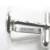 Отличный TIFFANY&Co. Запонки запонки Круглый мотив комбинация Серебро SV925 мужские Б/у
