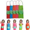 Craft Art Painting Cooking Cute Kids Cartoon Frog Printed Frog Design Apron Children Waterproof