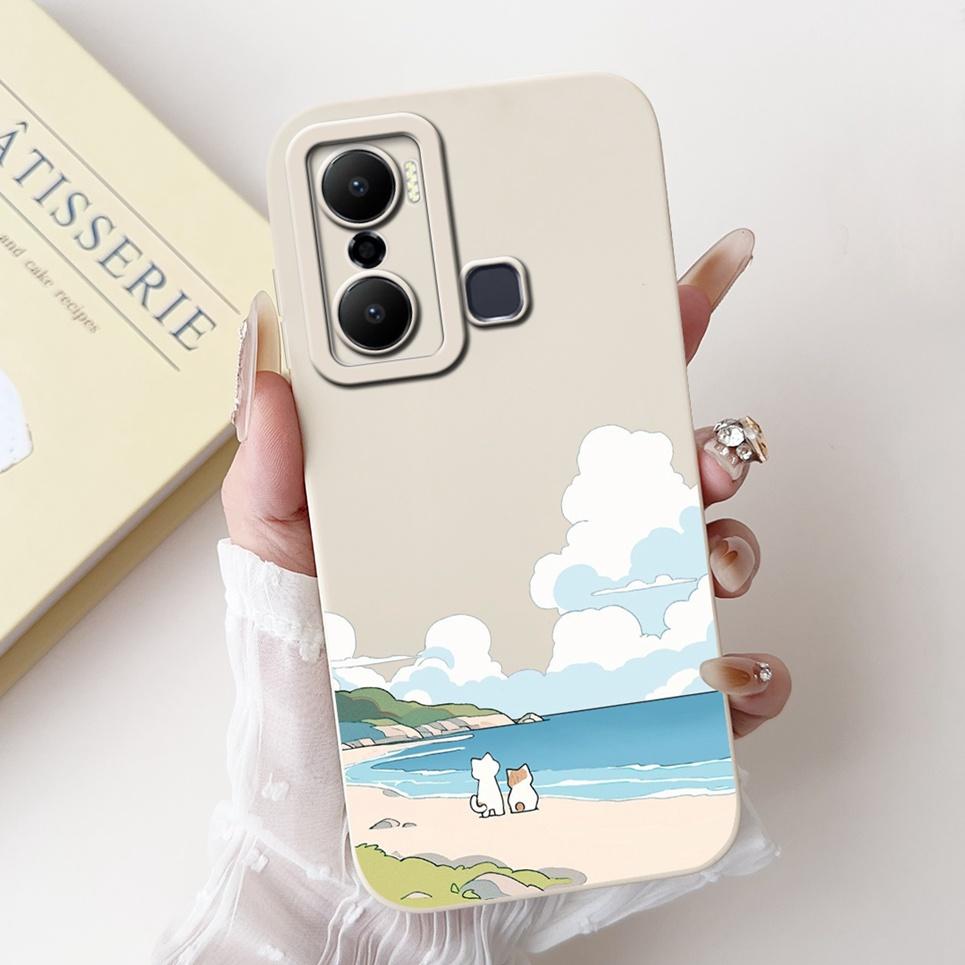 Soft Silicone Back Cover For Infinix Hot 20i 20s Hot20 5G 4G Hot 20 play Capa Bumper Cartoon Panda Astronaut Cute Case Coque