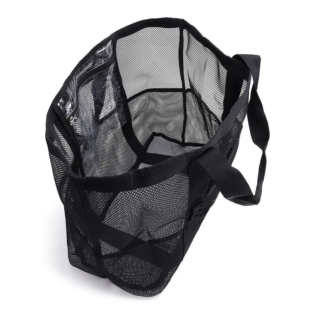 Popular Beach Mesh Bag - Large Capacity Toiletry and Toy Storage Bag