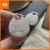 Xiaomi Серьги-кольца из стерлингового серебра 925 пробы Винтажные Для женщин Модные Простые Ретро Большие Полые Серьги Украшения Предотвращение Аллергии Аксессуары для Вечеринки