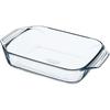 Lot de 4 plats à four - PYREX - Verre - Rectangulaire - 27/31/35/39 cm