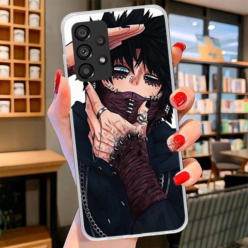 Чехол для телефона Dabi MHA My Hero A-Academy Для Samsung Galaxy A12 A22 A32 A52 A72 A02S Чехол для телефона Note 20 Ultra 10 S10 Plus A51 A71 A