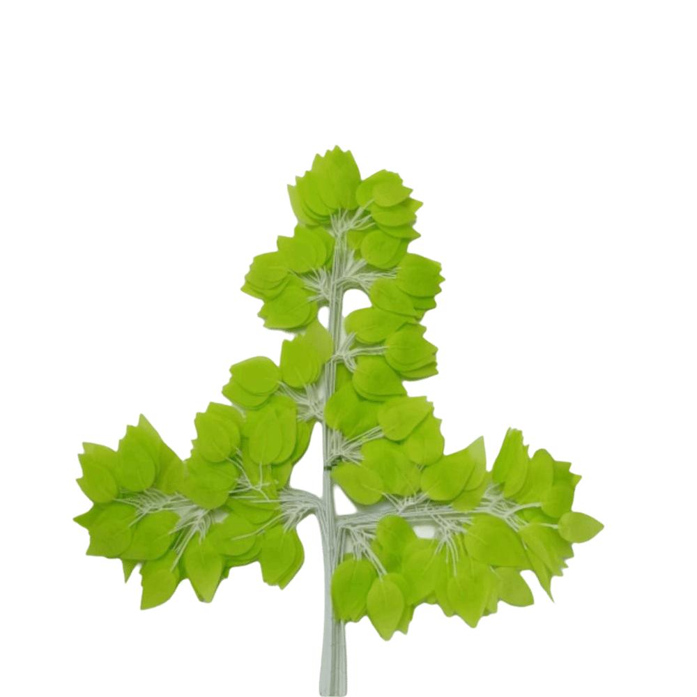 12PCS Multicolor Artificial Banyan Leaves Realistic Silk Leaves Simulated Ficus Branches Fake Banyan Tree Leaves Party Supplies