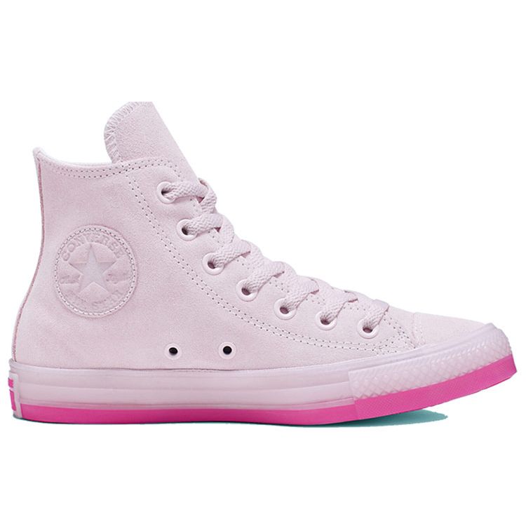 Converse Chuck Taylor All Star Едва Розовые Высокие Кеды из Канваса Унисекс Кеды Розовые 166139C