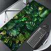 Компьютерный коврик для мыши Monstera Forest Green Большой коврик для игрового стола в офисе x XXL Резиновые противоскользящие коврики для клавиатуры Длинные коврики для стола