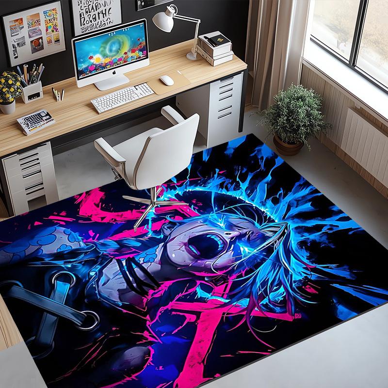 Jinx Pattern Rug, Indoor/Outdoor Mat, for Picnic, Gameroom, Bedroom, Office, Living Room, Home Decor Carpet, Birthday Gift