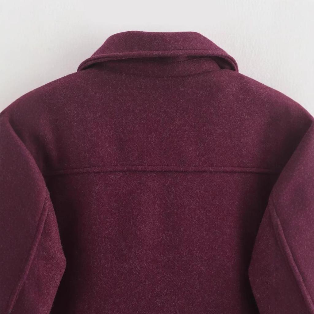 Женский твидовый жакет в европейском и американском стиле с карманами на молнии, осень 2024