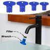 Blue Faucet Spanner Convenient Plastic Removal Wrench