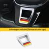 Декоративная эмблема на руль автомобиля, наклейка-значок для G/TI R/Line R Go/lf Tiguan 5 Lavida Magotan T-ROC, с логотипом