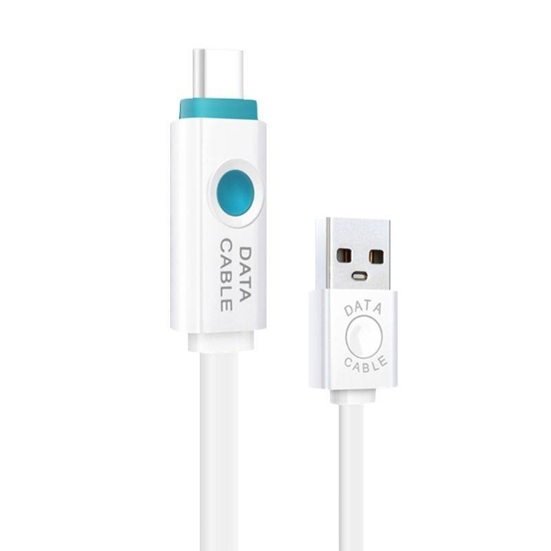 Кабель USB 3.1 Type C USB-C с LED-подсветкой премиального качества для синхронизации данных и быстрой зарядки для телефонов Android