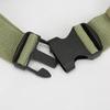 Unisex Lightweight Waist Pack – Secure Zippered Pockets, Adjustable Strap  Wear As Chest or Belt Bag