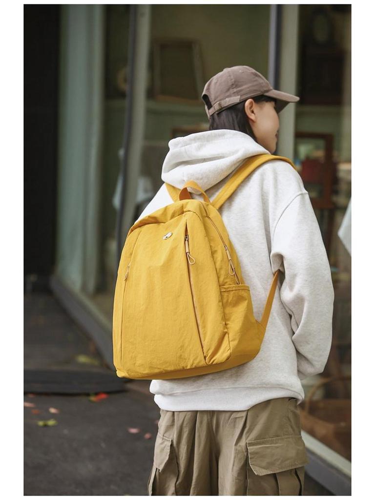 Женский ультралегкий водонепроницаемый нейлоновый дорожный рюкзак - Универсальный и красочный