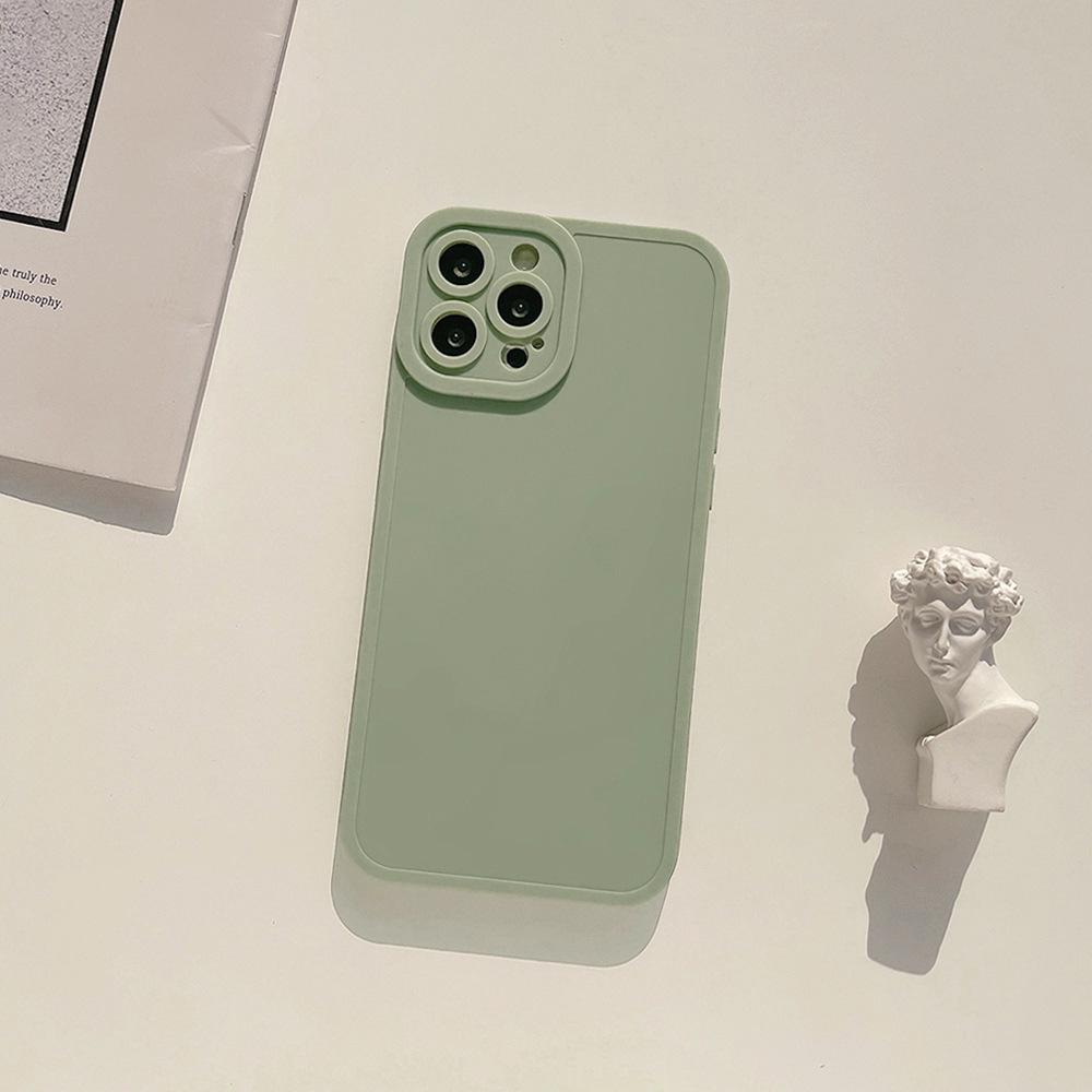 Матовый силиконовый чехол премиум-класса для iPhone 13/14Plus/15Pro/16 - Дизайн «Ангельский глаз»