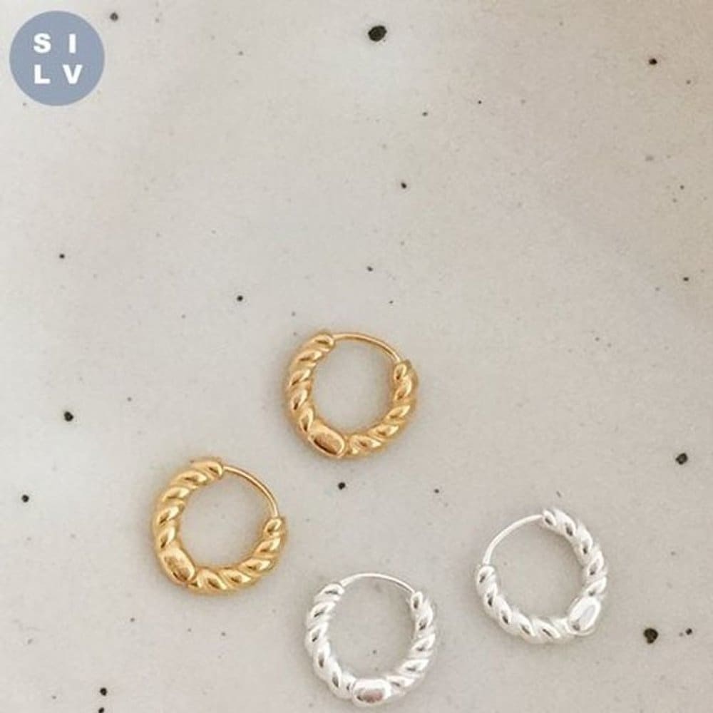 (Silver925) Queen Earring Silver 925