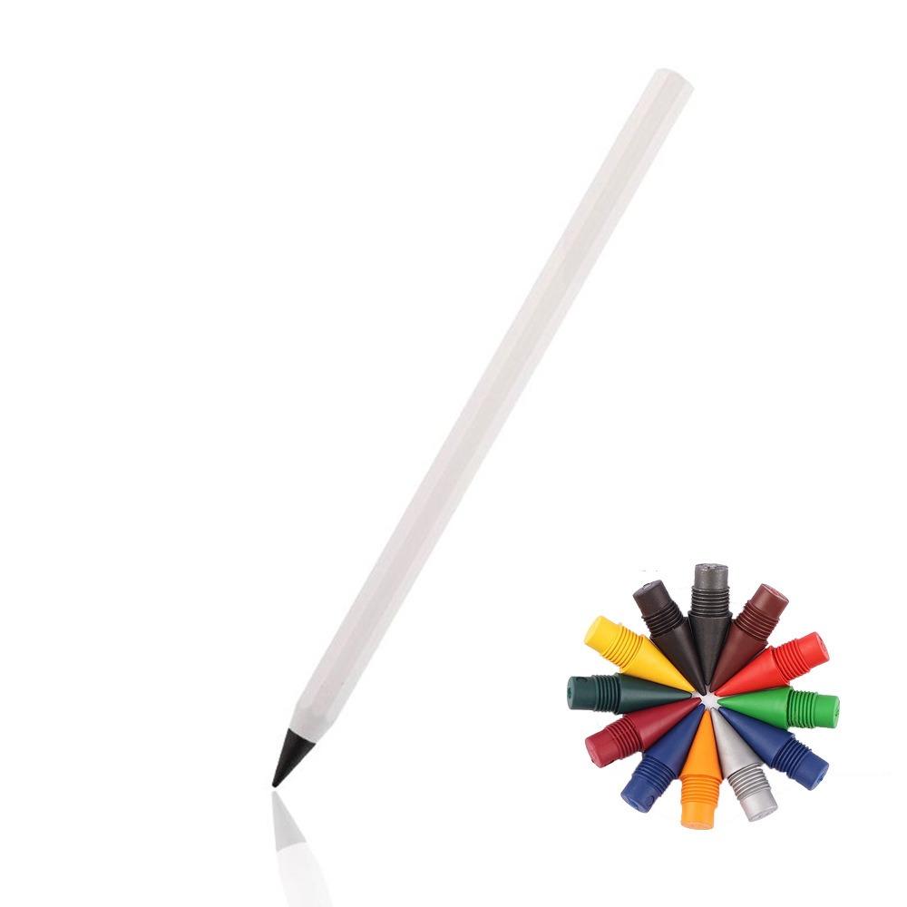 Smooth Friction Eternal No Ink Pen Reusable Writing Pencil No Ink Pencil  Painting Supplies