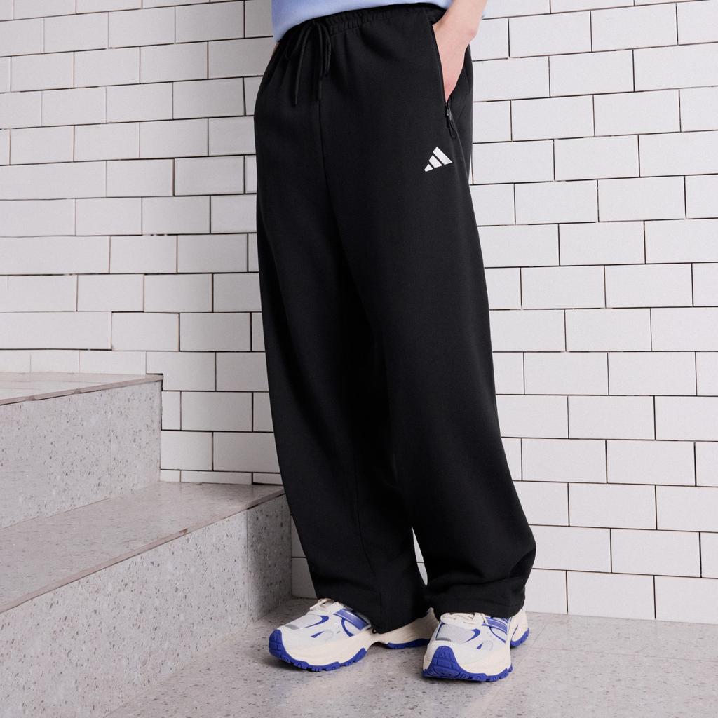 adidas Мужские повседневные брюки прямого кроя однотонные KW0655