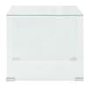 Contemporary Coffee Table In Tempered Glass - VIDAXL - 49.5 X 50 X 45 Cm - Transparent