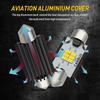 2x 41/42mm LED Festoon Bulb C5W 6500K Light Interior Super Bright White